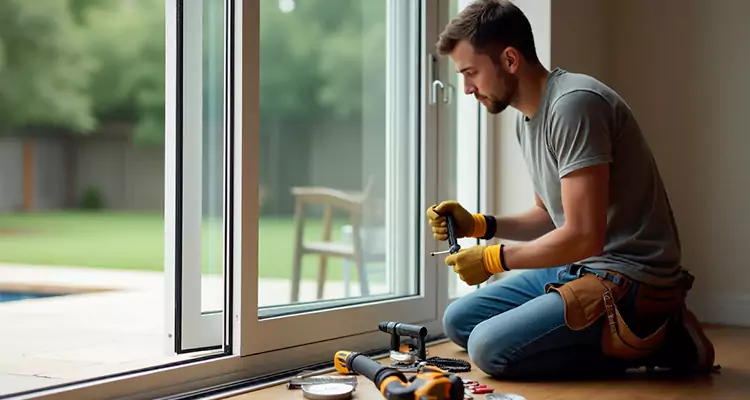 Squeaky Sliding Patio Doors in Belle Glade, FL